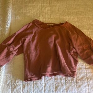 Marine layer cropped sweatshirt